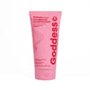 A pink squeeze tube of Goddess conditioner, shown on a plain white background.