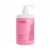 A pink bottle of Godder biofoam conditioner with a white pump dispenser, shown against a plain white background.