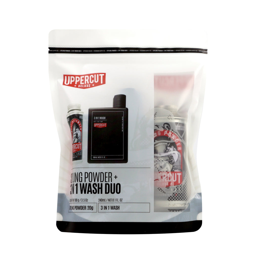 Uppercut Xmas  Styling & 3in1 Wash duo- Styling powder