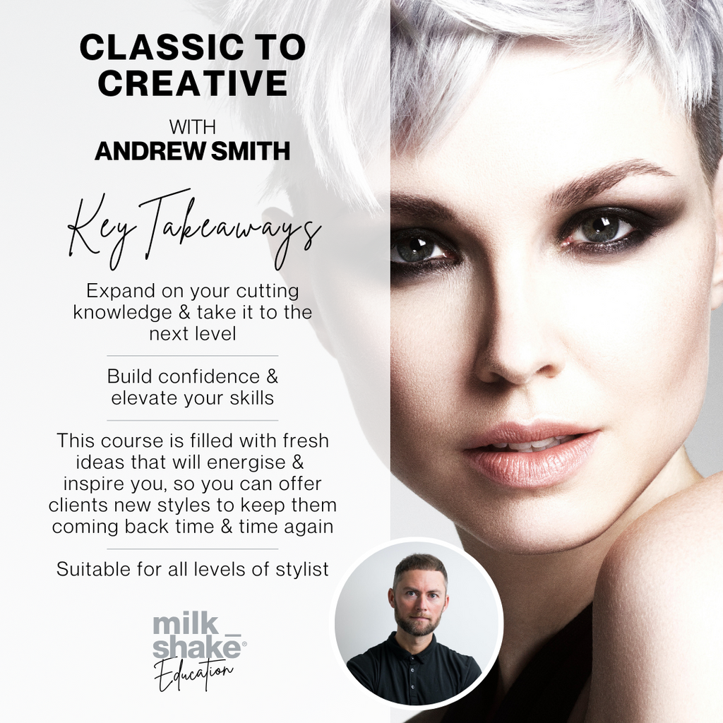 CLASSIC TO CREATIVE with ANDREW SMITH - Monday 4th November