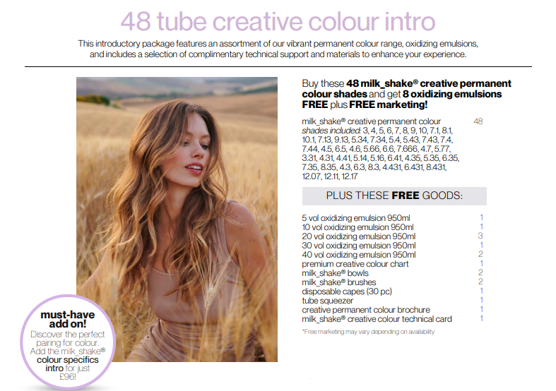 48 tube creative colour intro