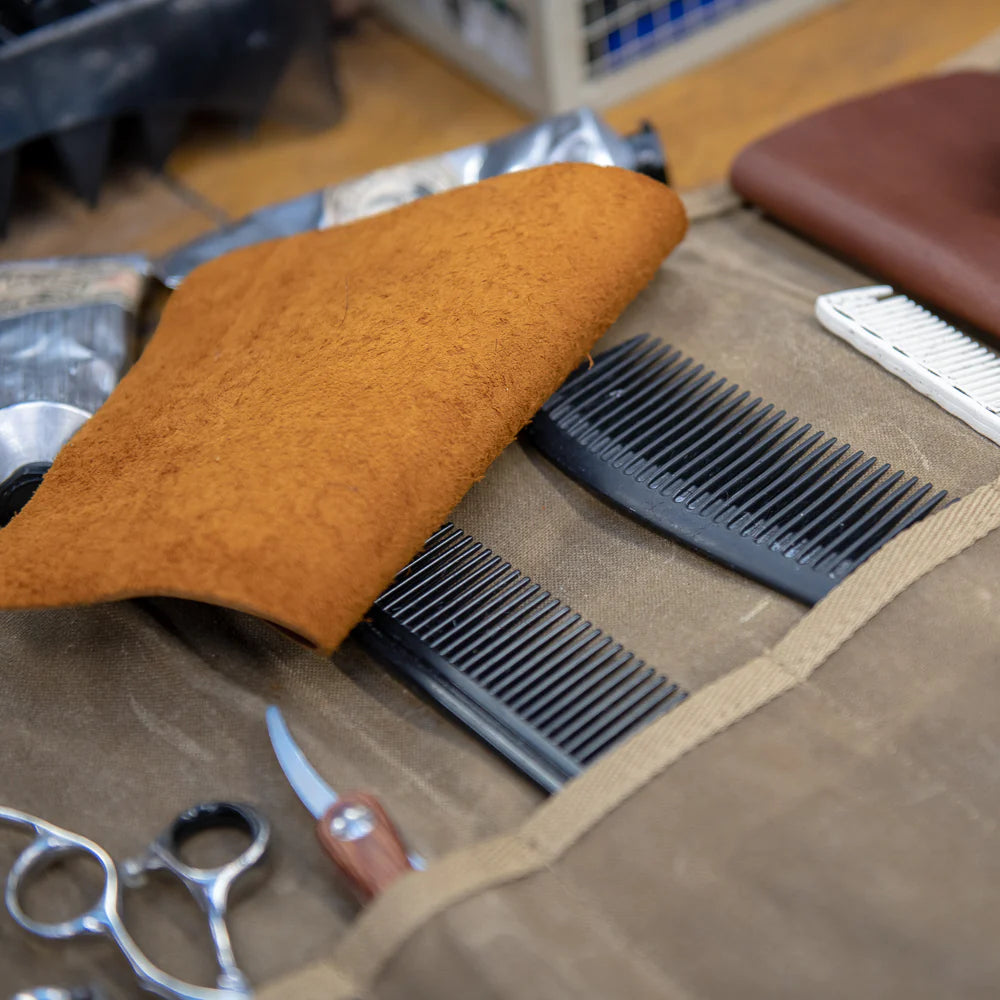 Waxed Cotton Tool Roll